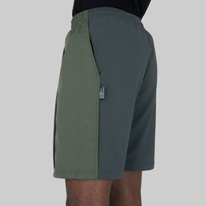 AFFXWRKS BALANCE SHORT GREY SEERSUCKER