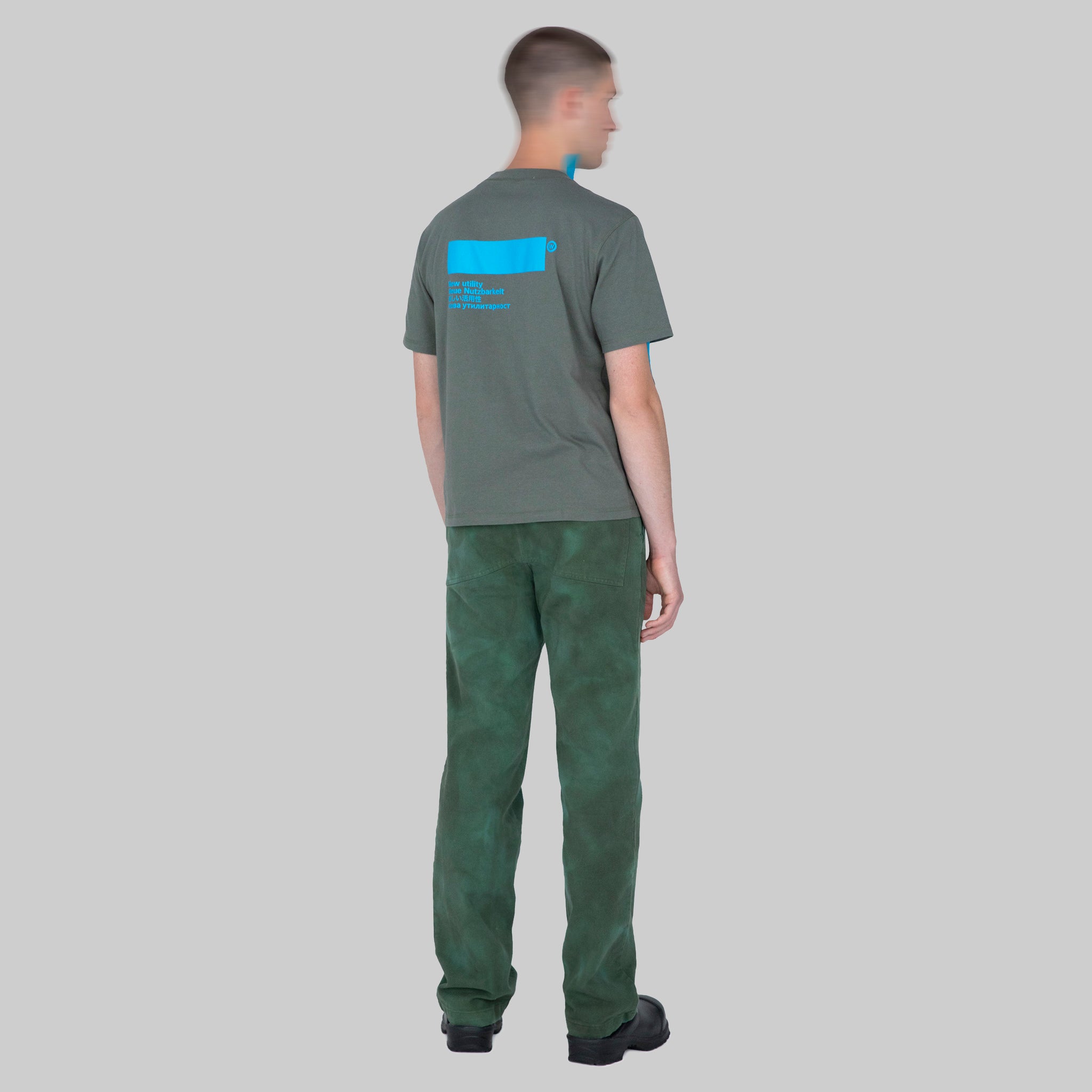 AFFXWRKS STANDARDISED T-SHIRT SOFT GREEN