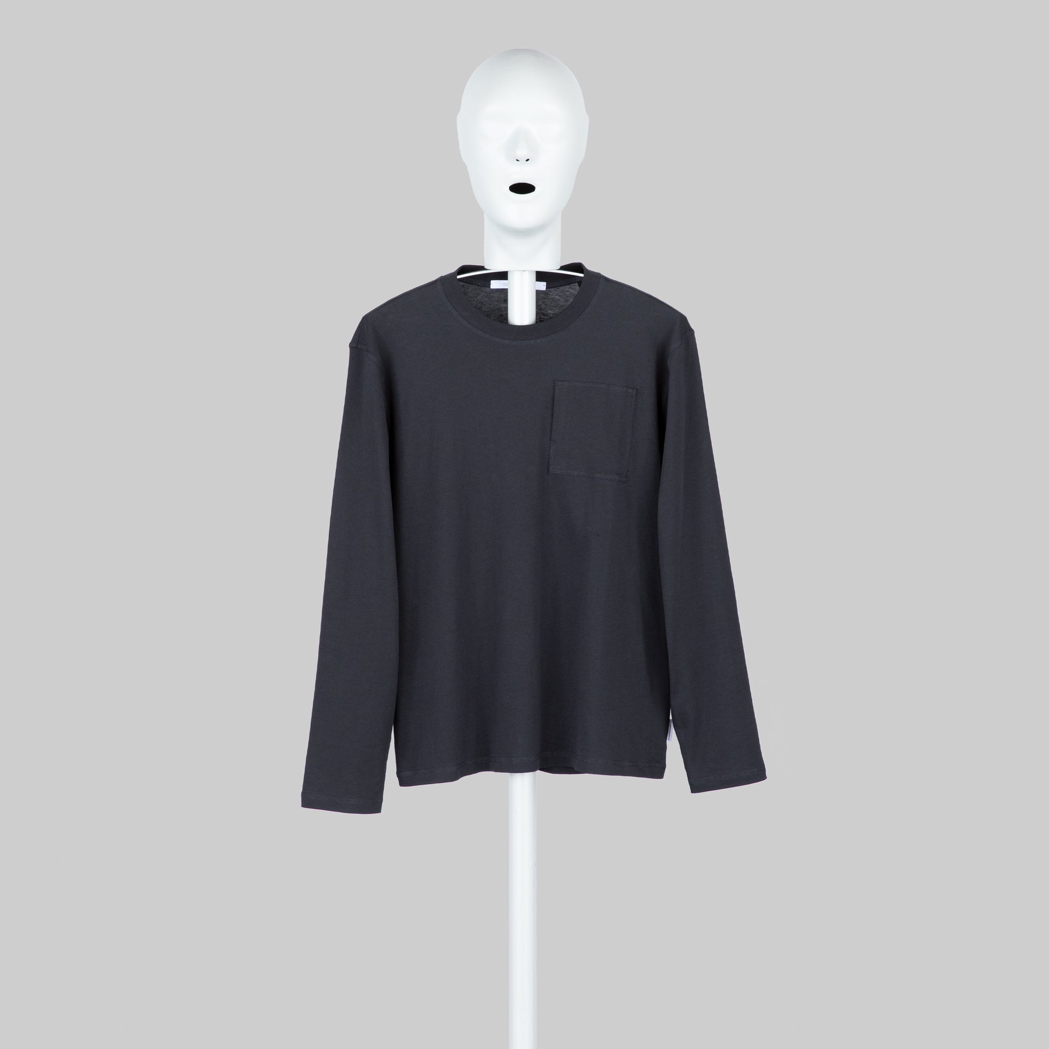 AFFXWRKS LONG SLEEVE POCKET T-SHIRT BLACK